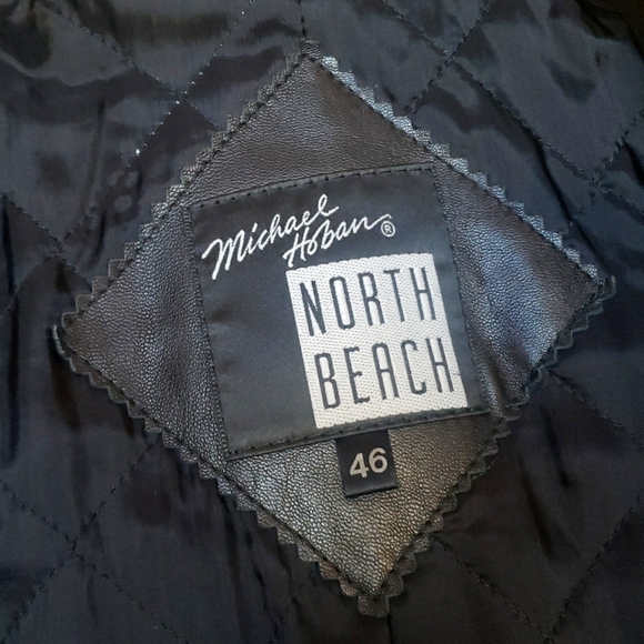 Michael Hoban North Beach Leather Duster Size 46 - Picture 7 of 9